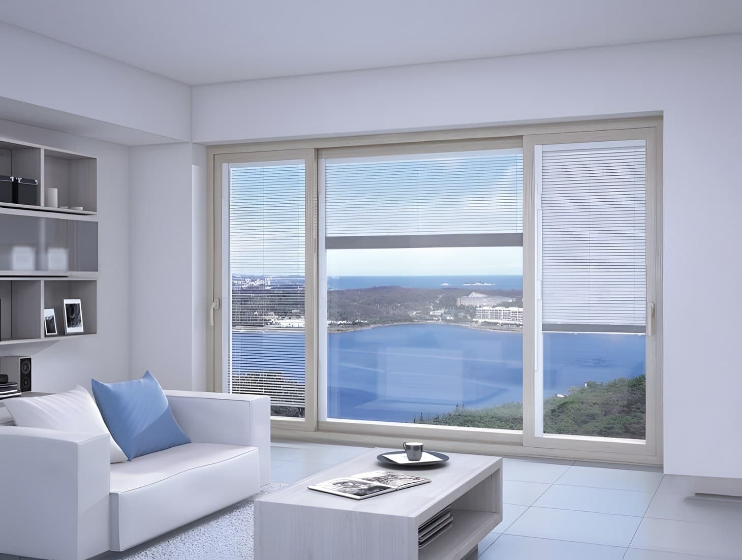 BAUTEK blind between glass system